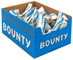 Конфеты Bounty с нежной мякотью кокоса