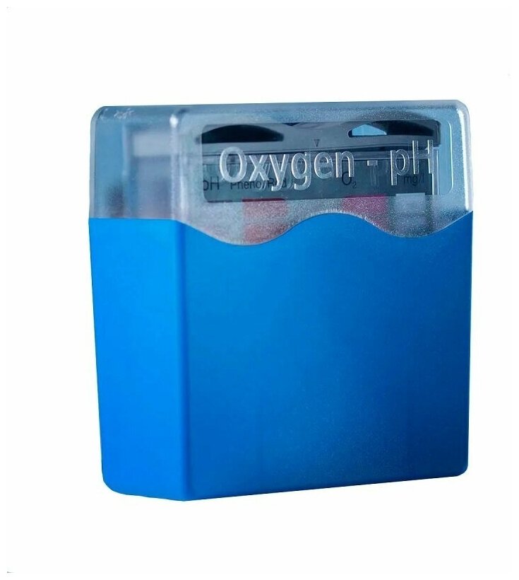 Тестер для воды бассейна pH / О2 (Активный кислород) Pooltester Lovibond в кейсе - фотография № 1