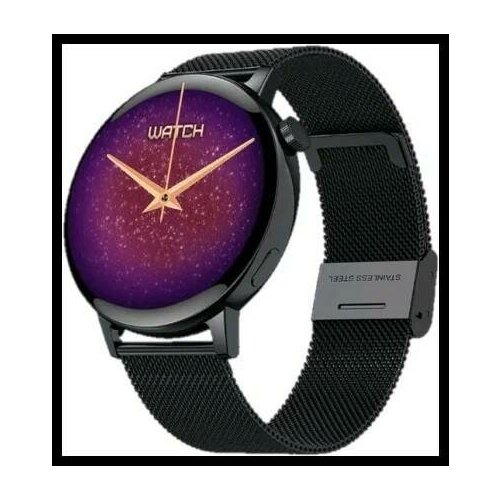 Смарт часы M S Classic-JK74415774423G3Pro BlackОтличный подарок Черного цветаSmart watch 437500₽