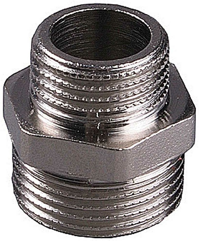 Фитинг резьба ниппель General Fittings 51041-1/2-1, ½" - фотография № 3