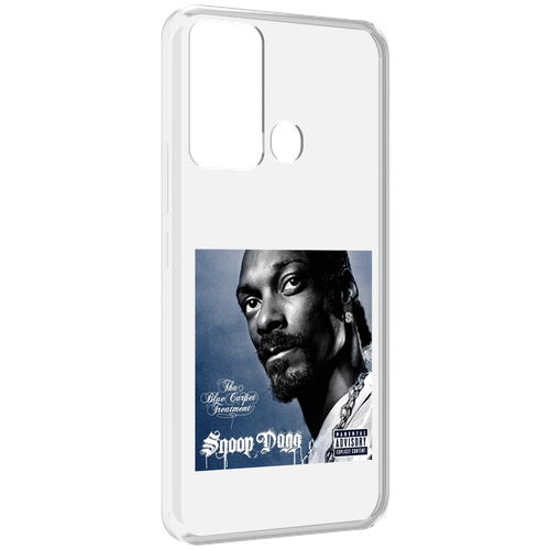 Чехол MyPads Snoop Dogg THA BLUE CARPET TREATMENT для Infinix Hot 12i задняя-панель-накладка-бампер