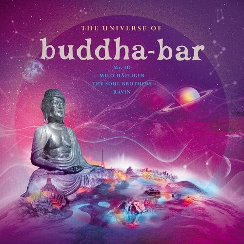 Виниловая пластинка The Universe Of Buddha-Bar (4 LP) 16 tibet buddhism temple bronze gilt gold shakyamuni buddha statue amitabha buddha statue