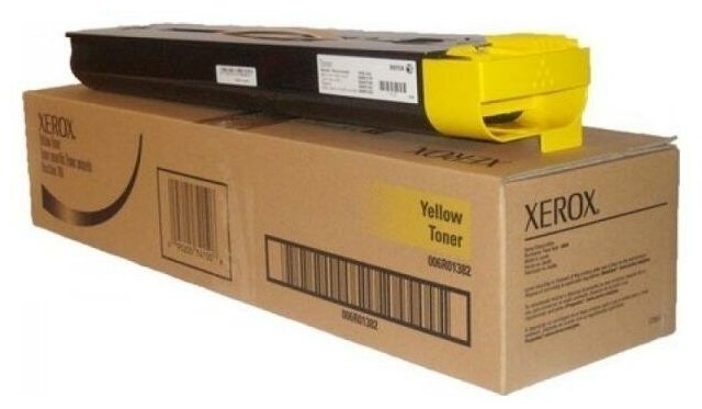 Xerox Тонер-картридж оригинальный Xerox 006R01382 желтый 22K
