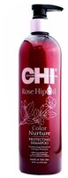 CHI шампунь Rose Hip Oil 739 мл с дозатором