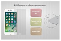 Защитное стекло Ainy GLASS AF-A616 для Apple iPhone 7 Plus/8 Plus прозрачная