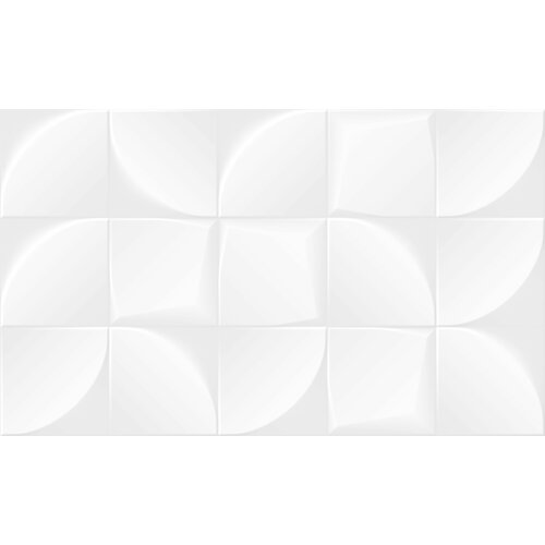 Плитка для стен Шахтинская плитка 10100001390 Blanc (Бланк) white wall 02 30х50