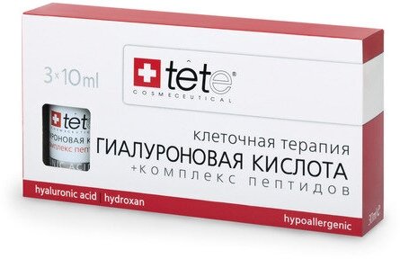 Hyaluronic acid & Peptides Гиалуроновая кислота + комплекс пептидов 3*10 мл