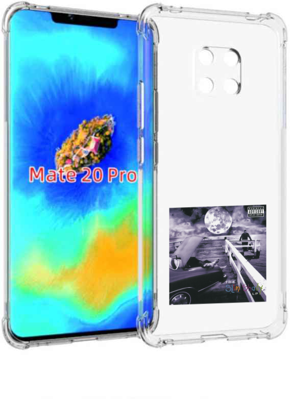 Чехол задняя панель накладка бампер MyPads Eminem THE SLIM SHADY LP для Huawei Mate 20 Pro/Mate 20 RS 6.39