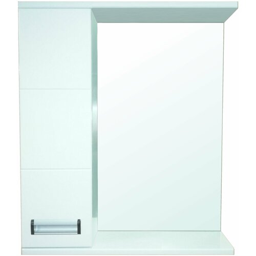 Зеркало-шкаф Loranto Дина 60х14х70 Подвесной, Белый (CS00049717)