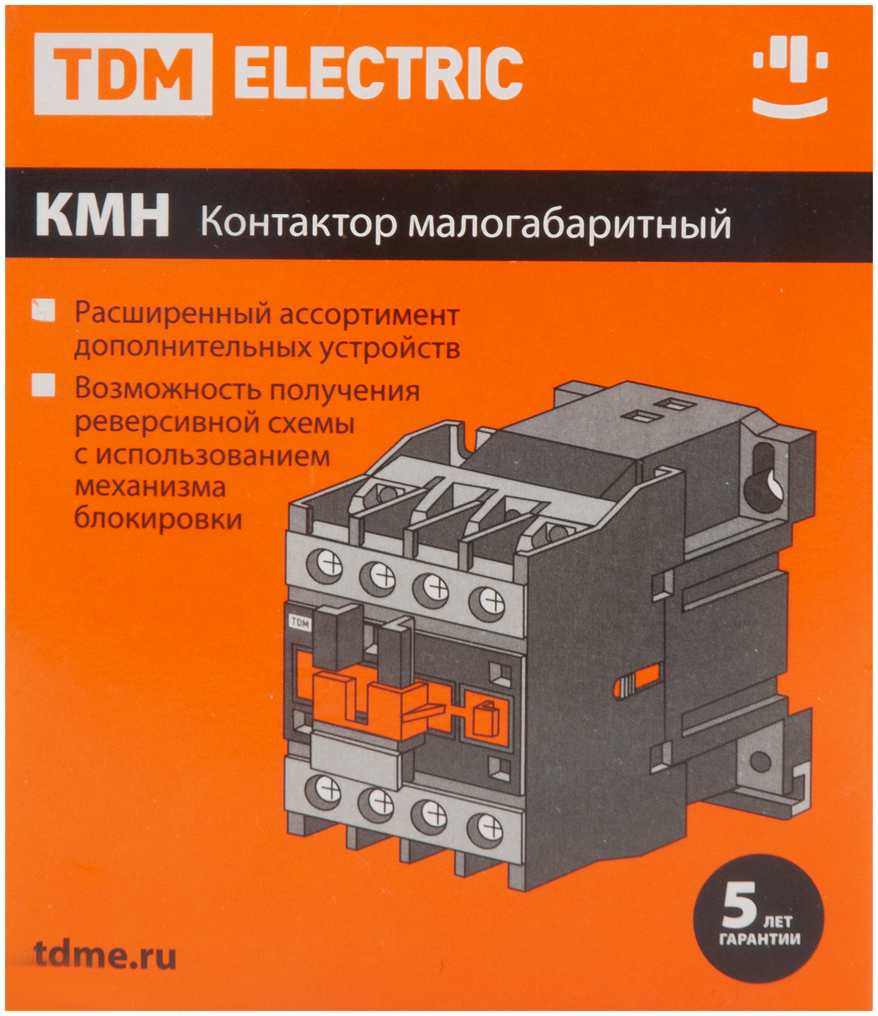 Контактор TDM Electric КМН-22511 25 А 230 В/АС3 1НЗ - фотография № 5