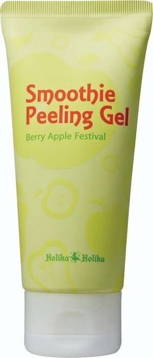 Отшелушивающий гель-скатка с яблоком Smoothie Peeling Gel Berry Apple Festival Holika Holika, 120 мл