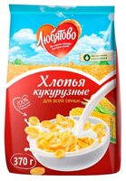 Готовый завтрак Любятово Хлопья кукурузные, пакет, 600 г