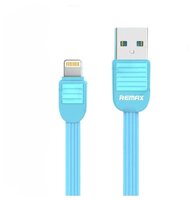 Кабель Remax Puff USB - Apple Lightning (RC-045i) 1 м розовый