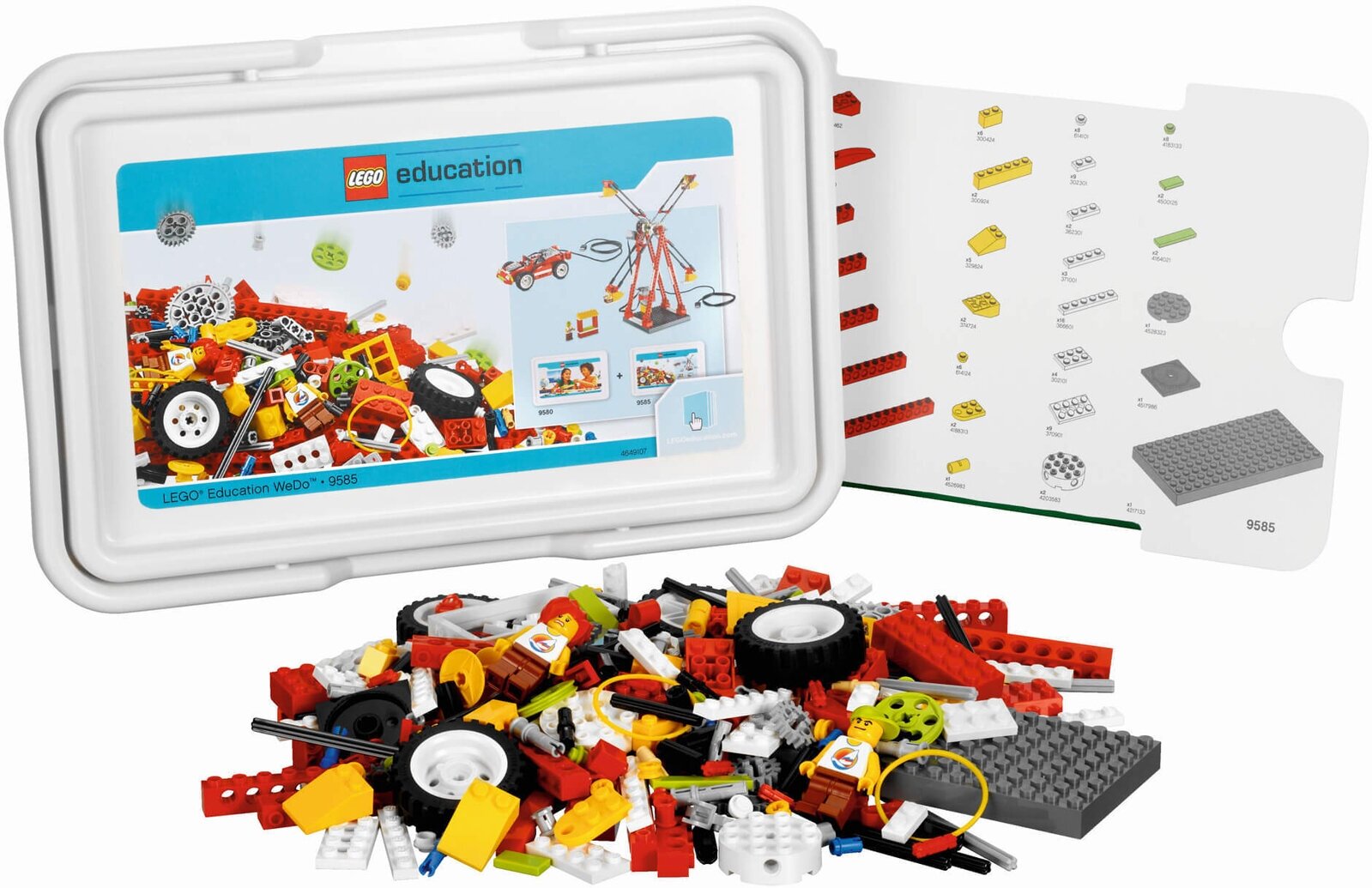 LEGO 9585 Дополнительный набор для WeDo ( для наборов LEGO 9580 и 45300)