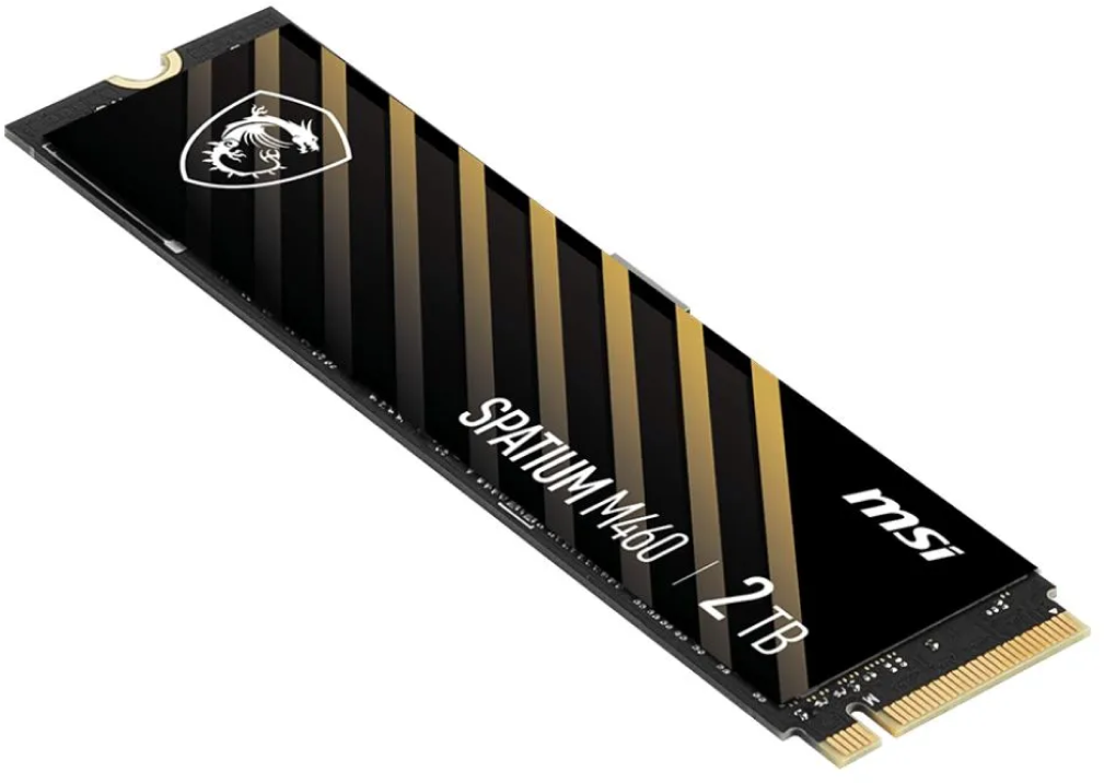 Твердотельный накопитель MSI 2 ТБ M2 Spatium M460 PCIe 40 NVMe M2 2TB