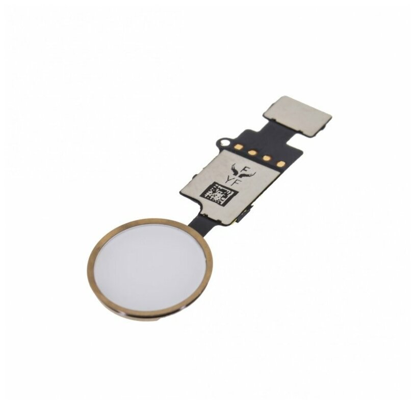 Кнопка (механизм) Home для Apple iPhone 7 / iPhone 7 Plus / iPhone 8 и др. (сенсорная / в сборе) золото