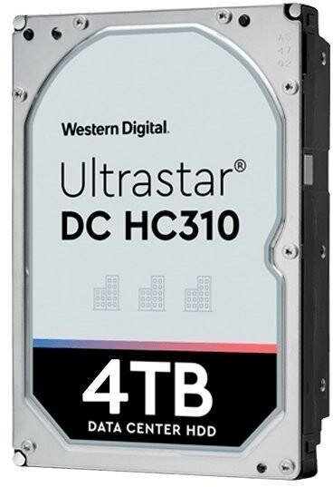 Жесткий диск 3.5 4 Tb 7200rpm 256Mb cache HGST Ultrastar DC HC310 SAS (HUS726T4TAL5204)