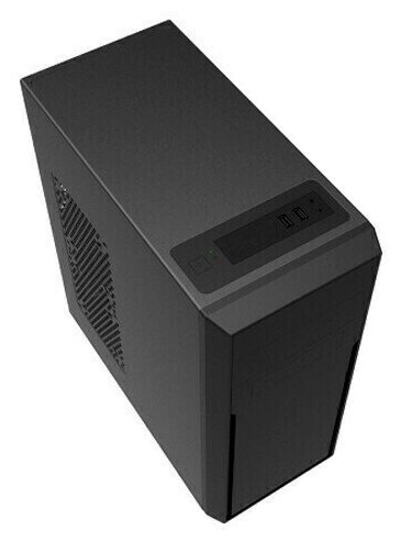 Корпус MidiTower Foxline FL-302 450W black (ATX, 450W, 2xUSB2.0, HDA, w/o FAN) (FL-302-FZ450)