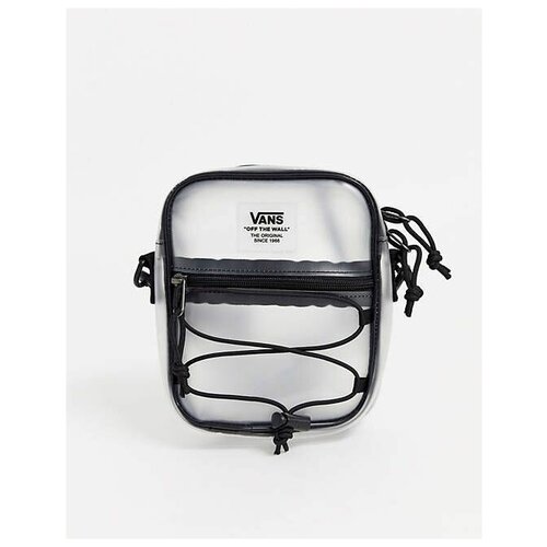 Сумка vans прозрачная на плечо / vans transparent shoulder bag