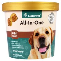 Добавка в корм NaturVet All-In-One Soft Chews 480 г 120 шт.