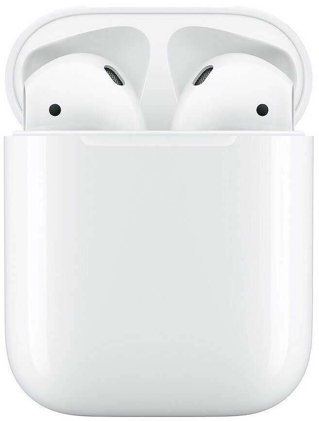 Наушники Apple AirPods 2 (без беспроводной зарядки чехла) MV7N2 (белый)