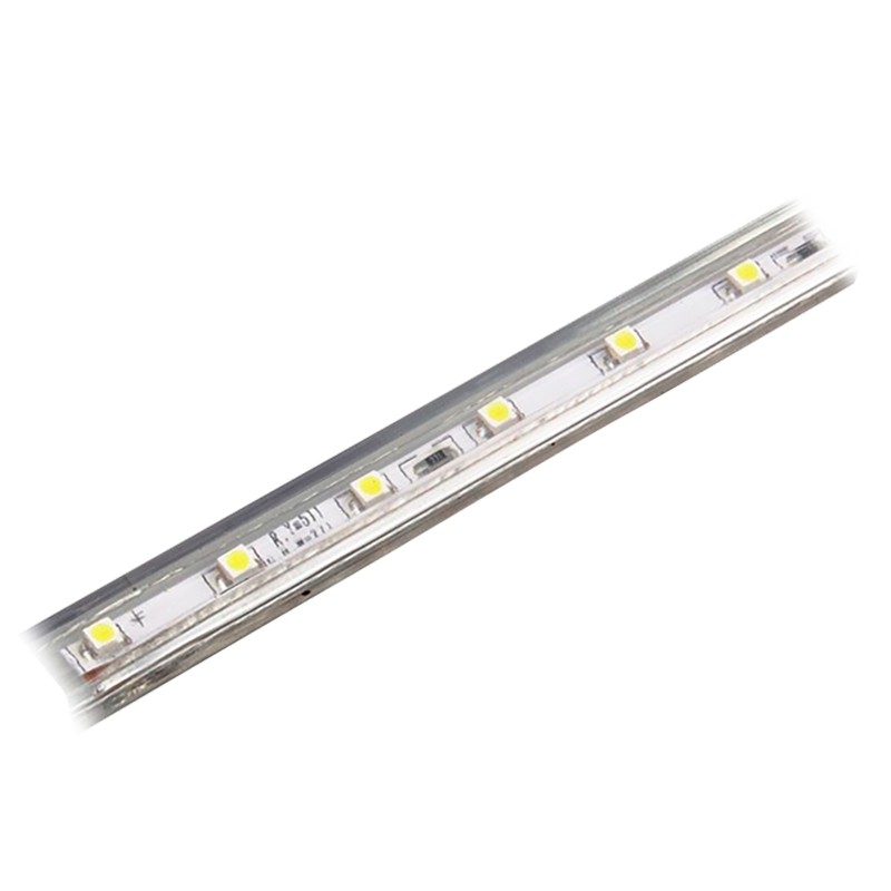 Светодиодная лента JazzWay MVS-2835 220V 3000К теплый белый 38Вт/м 60LED/m 8мм в силиконовой оболочке IP68 (комплект из 10 м)