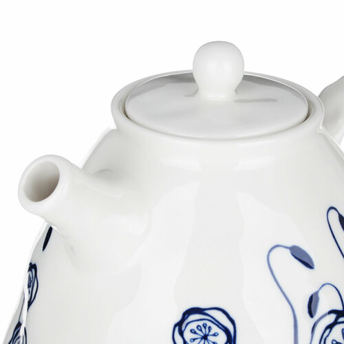 Чайник заварочный MILLIMI Индиго 1100мл, керамика