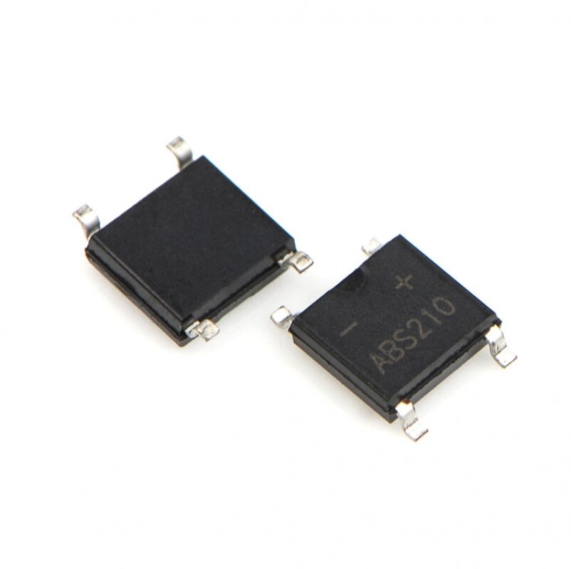 ABS210-13, Мостовой выпрямитель, 1 Фаза, 1 кВ, 2 А, SMD, 1.1 В, 4 вывод -ов