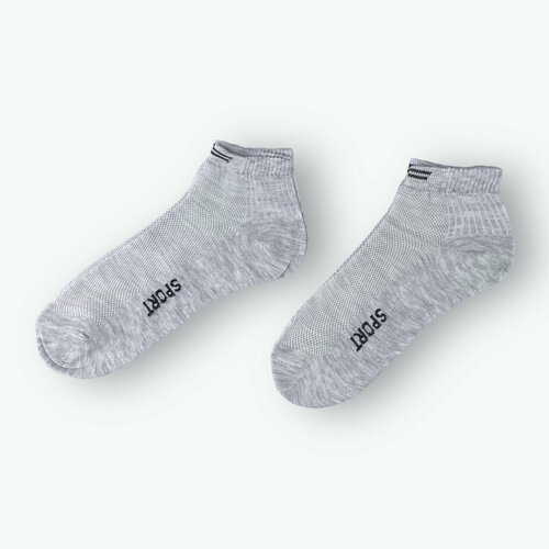фото Носки sport, 2 пары, размер 27, серый