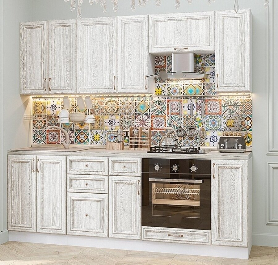 фото Фасад кухонного шкафа ФГП Шале 35.50 White Dreamline