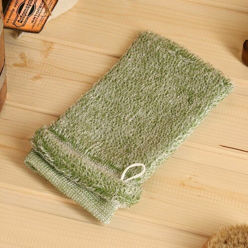 Мочалка банная рукавица Букле 447₽