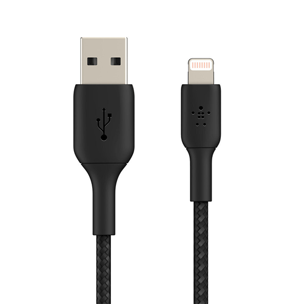 Кабель Belkin Boost Charge MFI Lightning to USB-A Cable (CAA002bt0MBK) 15 см черный