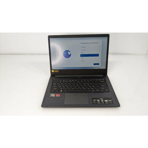 Ноутбук Acer 3 A314-22-R4QR 14IPS AMD Ryzen 5 3500U X821-37 GHzDDR4 8GbSSD 256GbAMD Radeon VEGA Mobile Wi-FiBTWin11 4500000₽