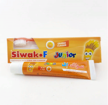 Детская зубная паста Siwakoff со вкусом апельсина, 50 гр