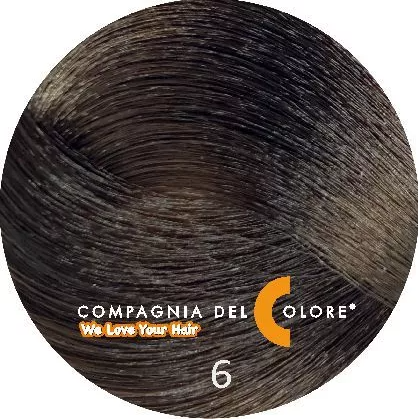 COMPAGNIA DEL COLORE краска для волос 100 МЛ 6.0