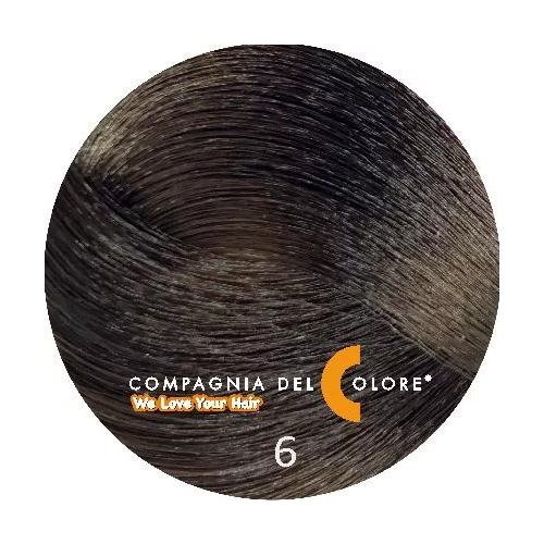 COMPAGNIA DEL COLORE краска для волос 100 МЛ 6.0