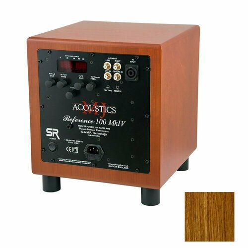 Сабвуферы активные MJ Acoustics Reference 100 MK4 SR walnut 15200000₽