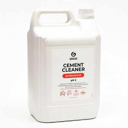 Очиститель после ремонта Grass Cement Cleaner, 5,5 кг очиститель grass cement cleaner 5 5л 125305