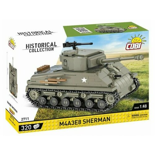 Конструктор Cobi M4A3E8 SHERMAN 2711 конструктор cobi countryside farm