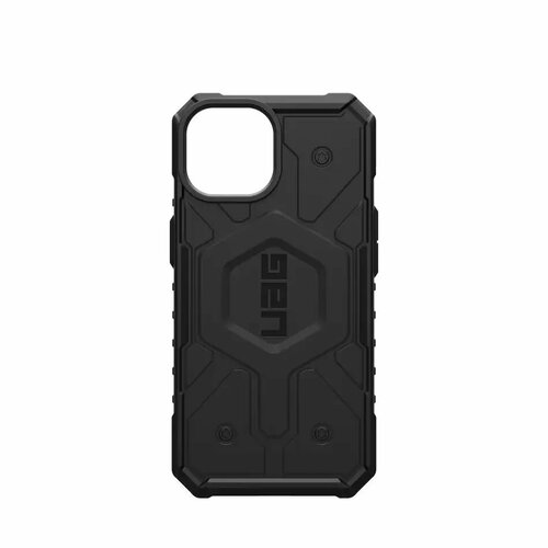 Чехол UAG Pathfinder Series c MAGSAFE для iPhone 15 6.1 чёрный (Black)