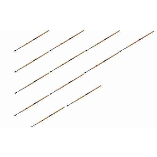 АртАвангард Кисть пони № 1, круглая, 12 шт