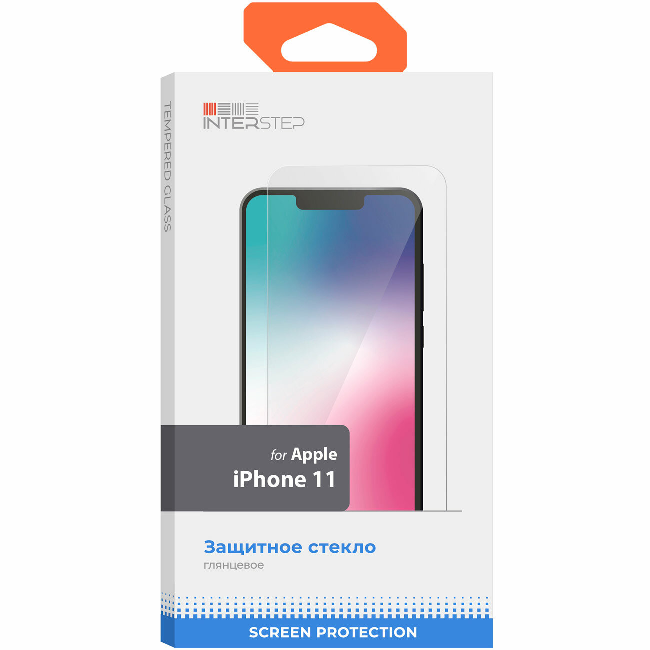 фото Защитное стекло InterStep для iPhone 11/Xr