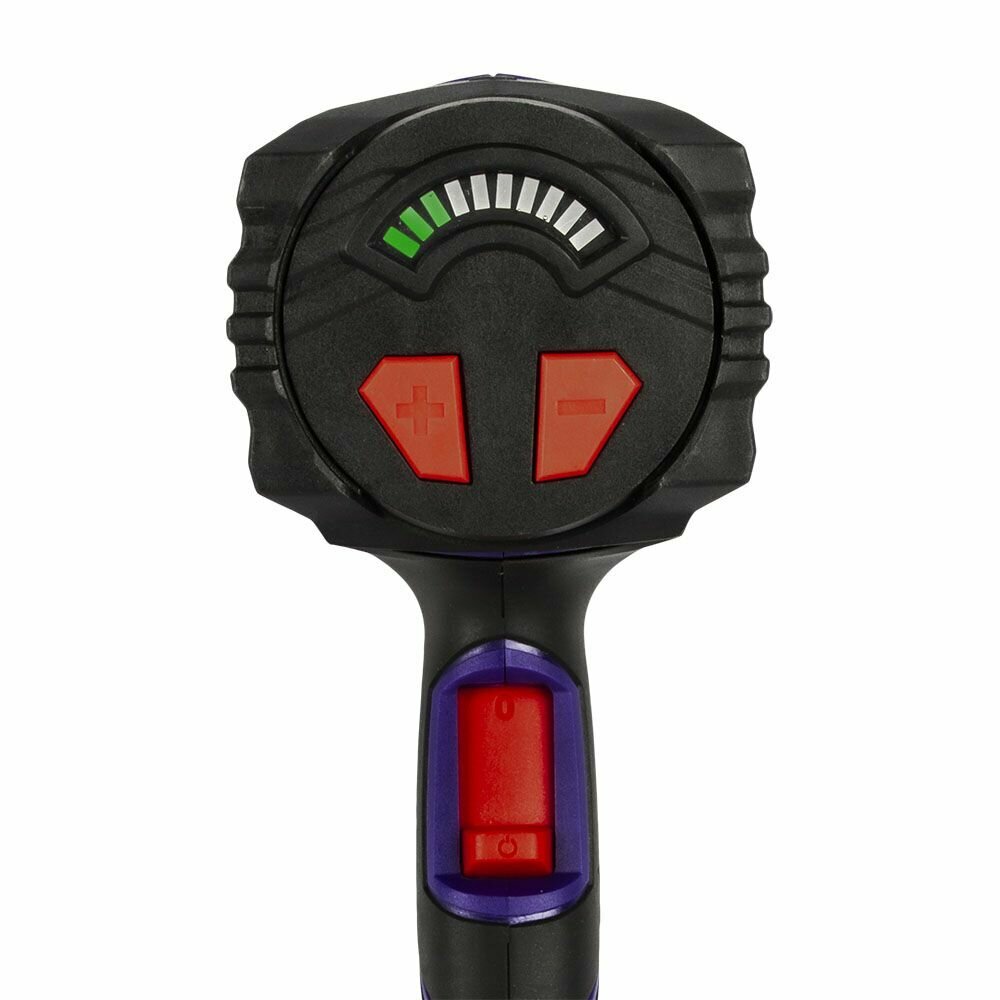 Строительный фен пульсар ФС 2001-2Д (2000Вт 60-600*C300/500л/мин LED дисплей 09кг) шт
