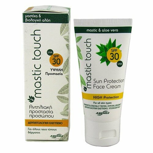 Солнцезащитный крем для сухой кожи SPF30 с питанием и увлажнением MASTIC TOUCH, 50ml