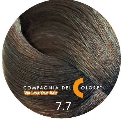 COMPAGNIA DEL COLORE краска для волос 100 МЛ 7.7