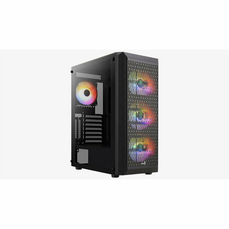 Корпус ATX AeroCool 4711099471744 черный, без БП, USB3.0, 2*USB2.0, audio - фото №14