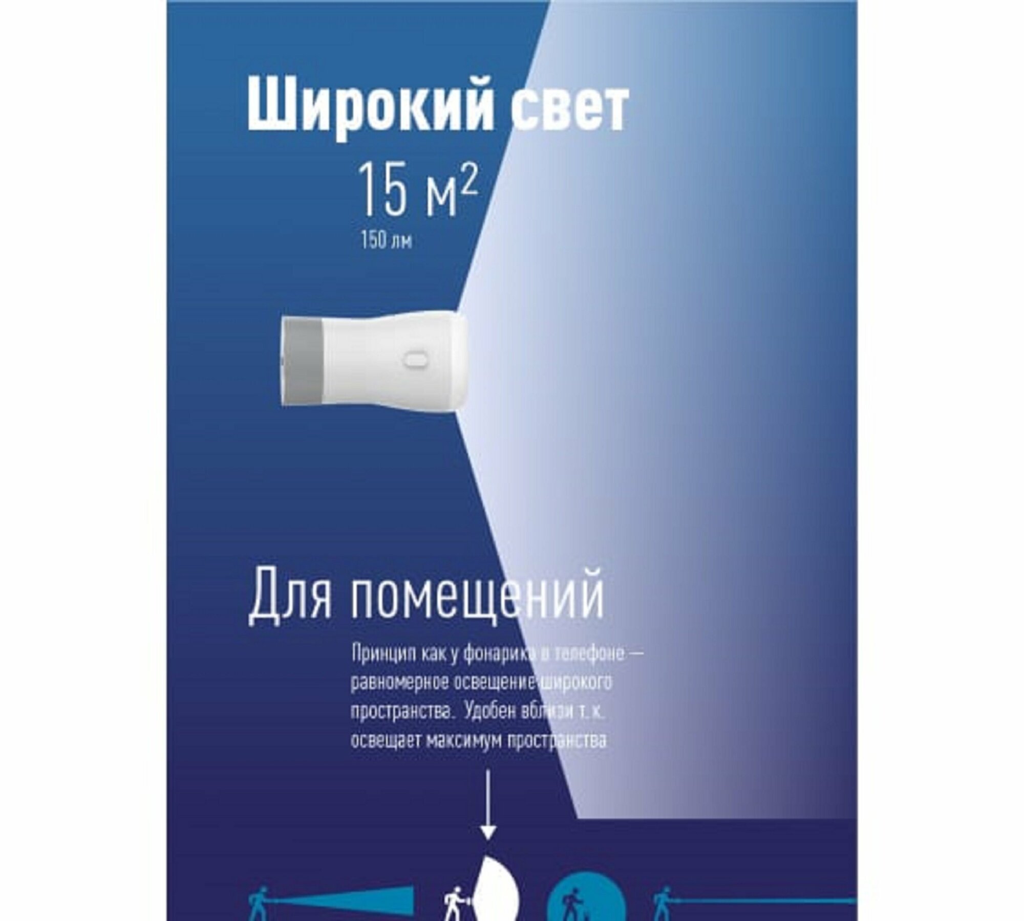 фонарь светодиодный аккумуляторный КОСМОС 3Вт LED 10x0,8Вт LED - фото №8