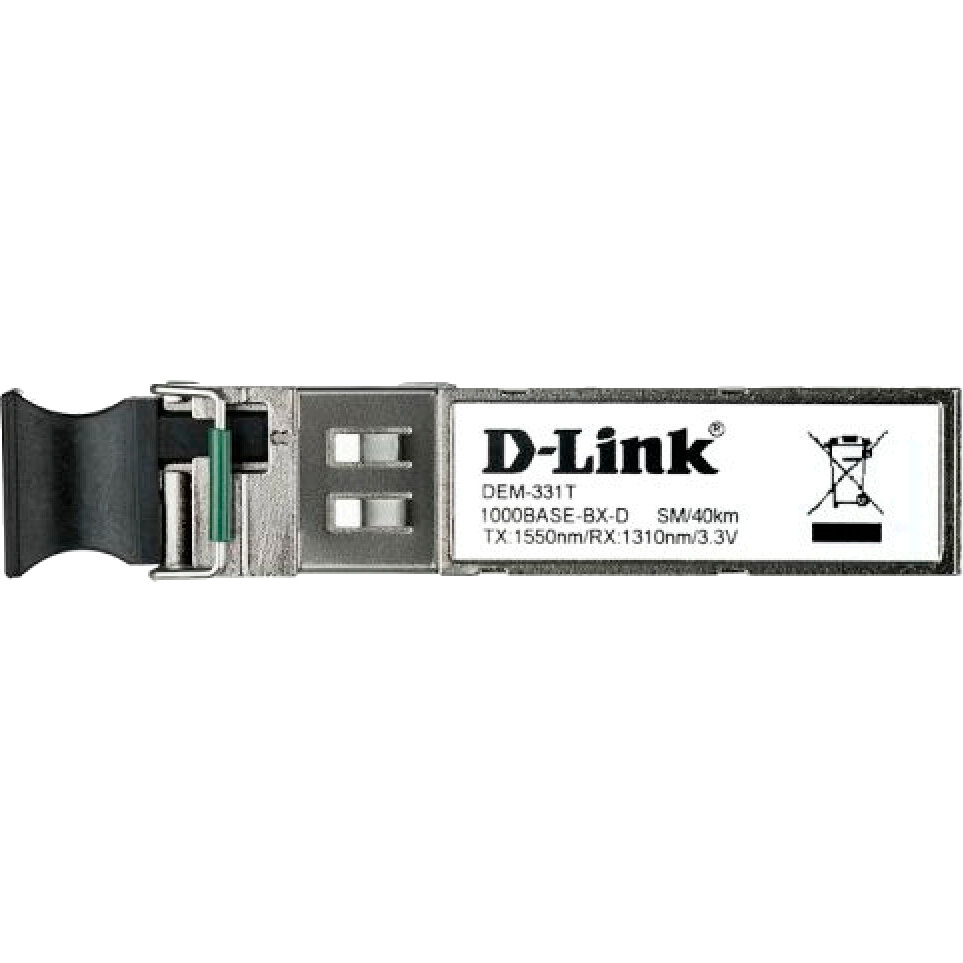 Трансивер D-link 1x1000Base-BX-D (Tx:1550 нм, Rx:1310 нм) для одномодового оптического - фото №3