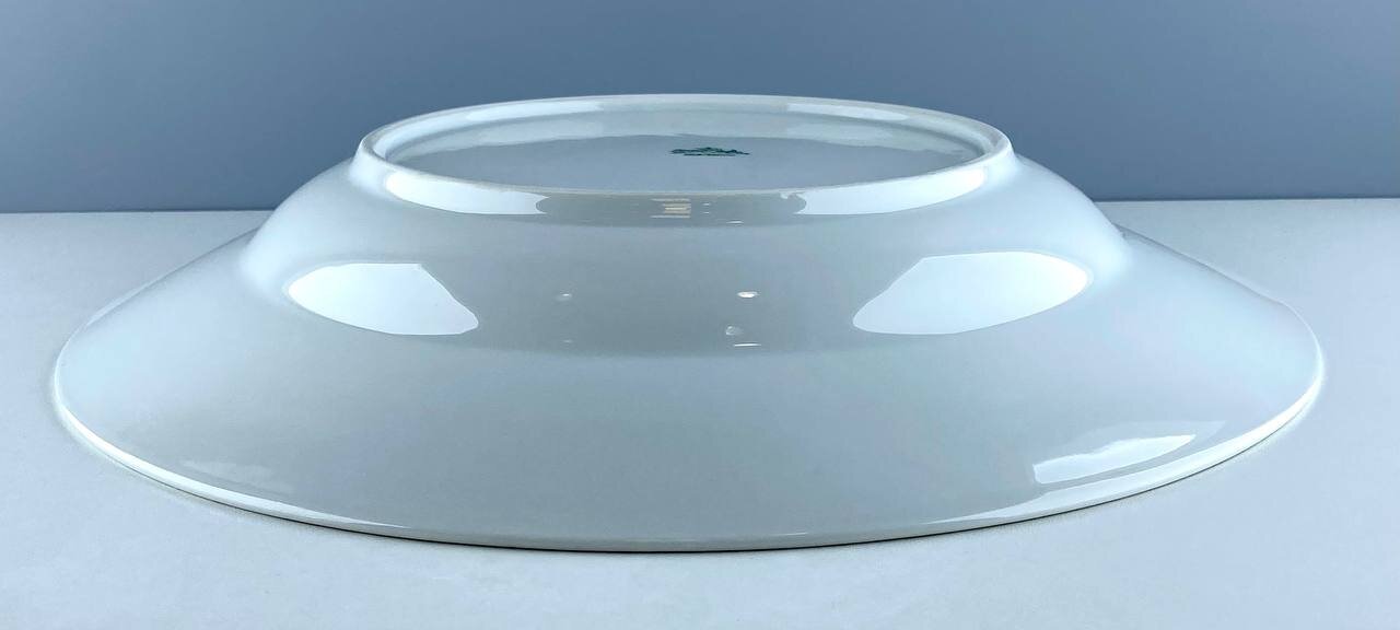 Винтажное блюдо "Дикая роза". Фарфор Rosenthal. ФРГ, 1960-е.