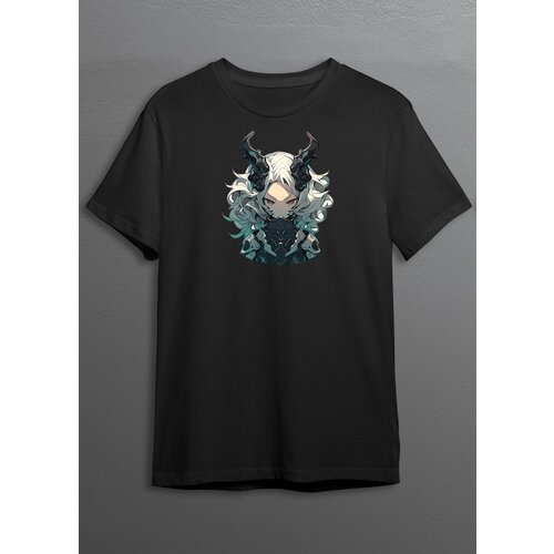 Футболка CherryPie, размер 56, черный